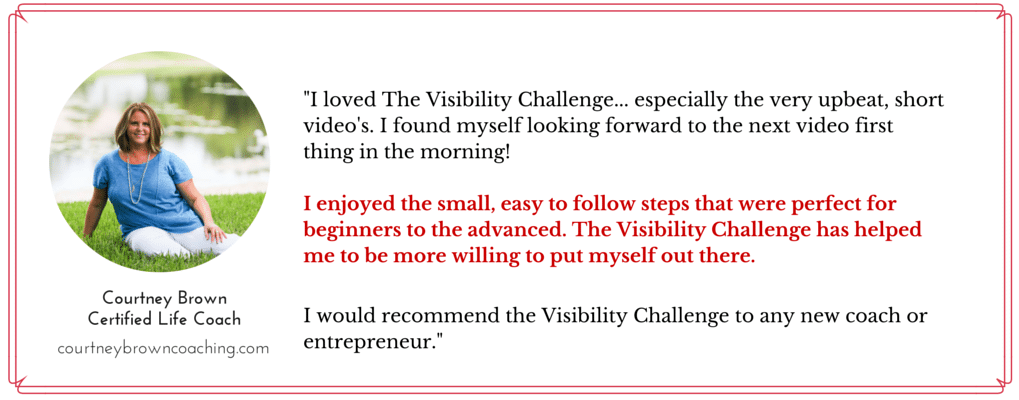 Courtney Brown Testimonial 3