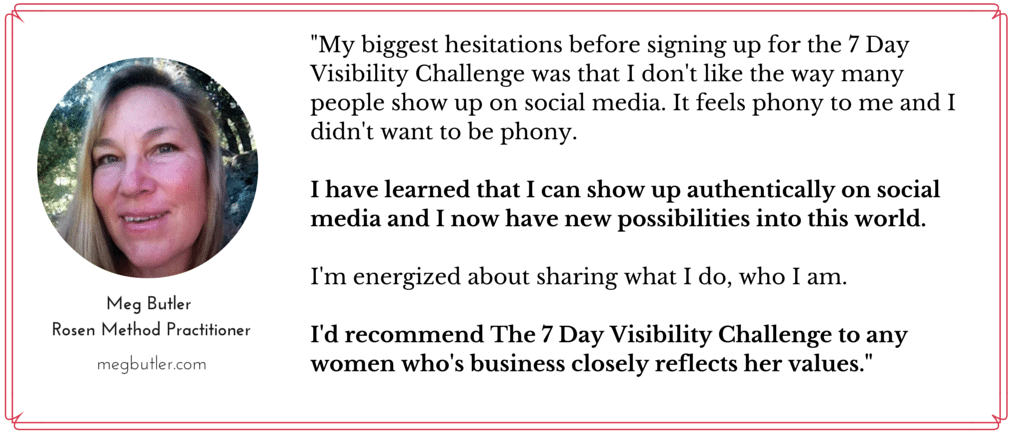Meg Butler Testimonial 1